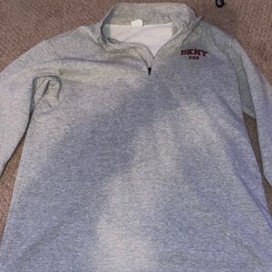 Grey DKNY Quarter Zip